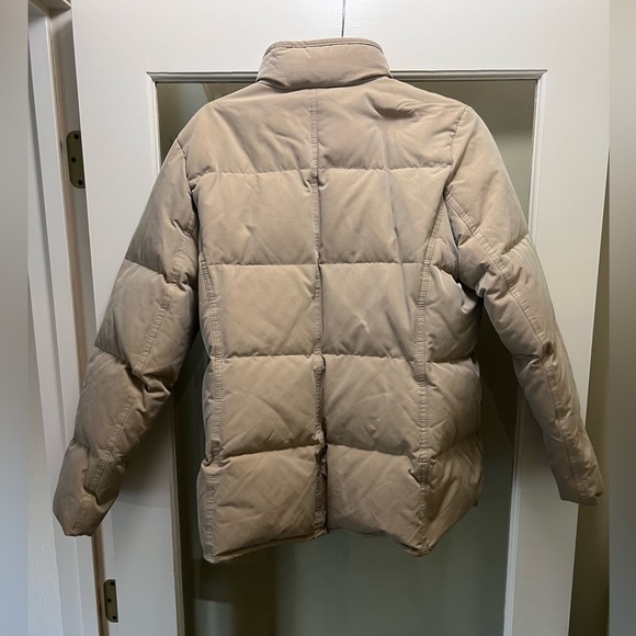 Brooks Brothers Luxury Down Jacket, Beige, size 14 - Picture 2 of 10